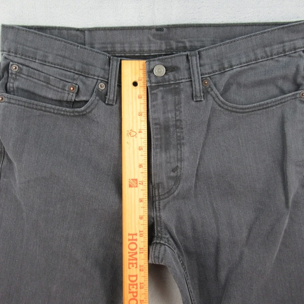 Levis 541 Mens Athletic Taper Jeans Dark Gray Charcoal 34x32 18181-0005
